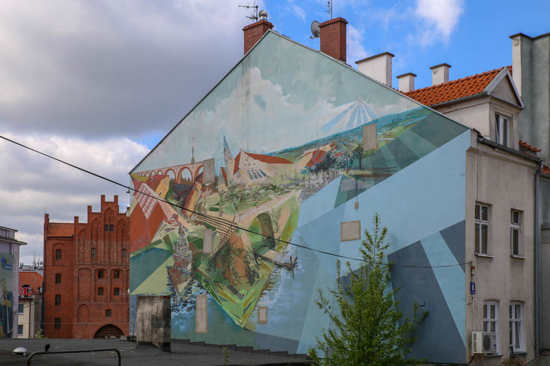 Street art w Olsztynie