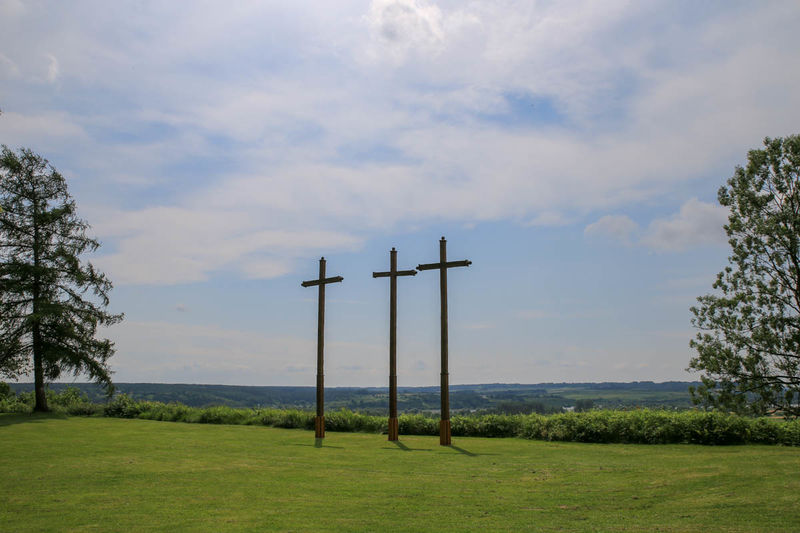 Wzgórze z trzema krzyżami - Janowiec