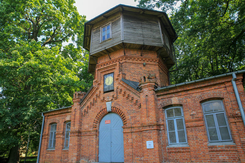 Wieża ciśnień - Park Czartoryskich w Puławach
