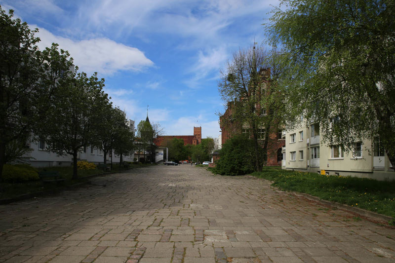 Blokowisko przy Ratuszu Staromiejskim w Malborku