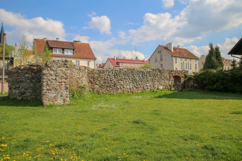 Fragment murów obronnych w Olsztynku