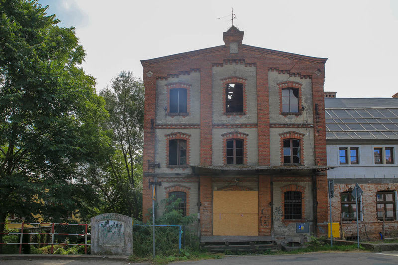 Ruiny historycznego młyna w Działdowie