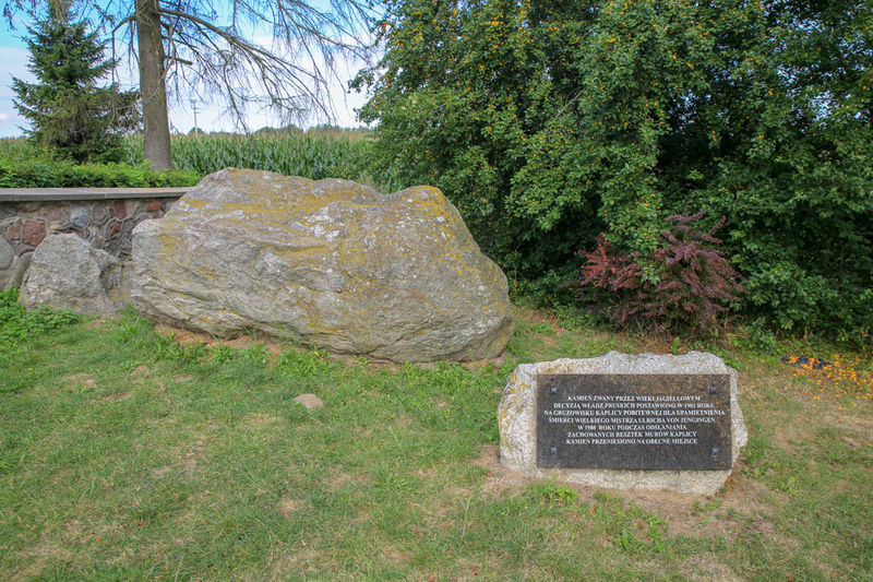 Kamień Jagiełły - Pole Bitwy pod Grunwaldem