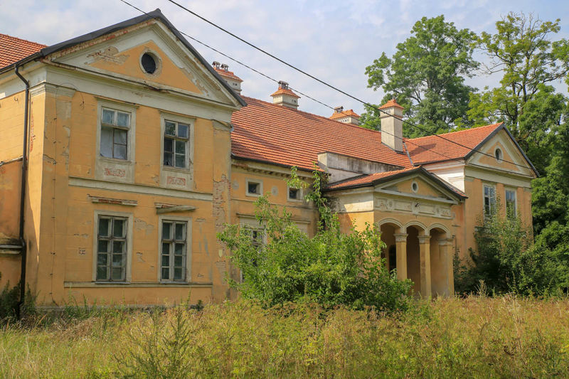 !Pałac w Skandławkach (okolice Srokowa)