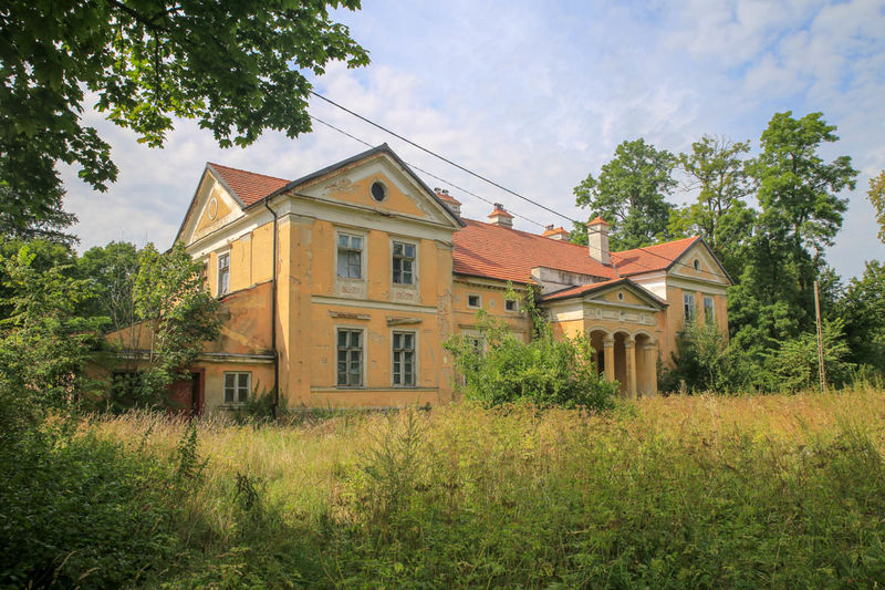 Pałac w Skandławkach (okolice Srokowa)
