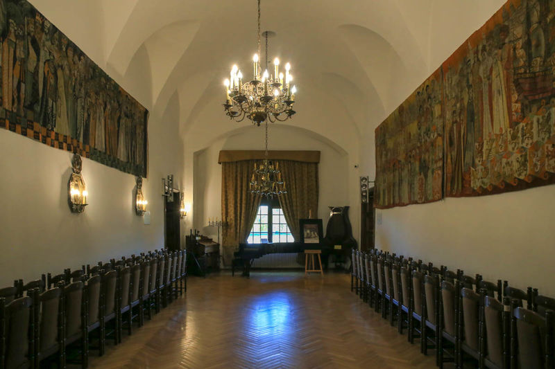 Wnętrza Zamku Książąt Pomorskich - obecnie pełnią funkcję muzeum