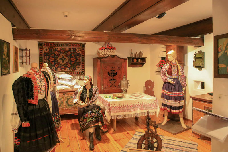 Muzeum w Młynie Zamkowym w Słupsku - wystawa etnograficzna