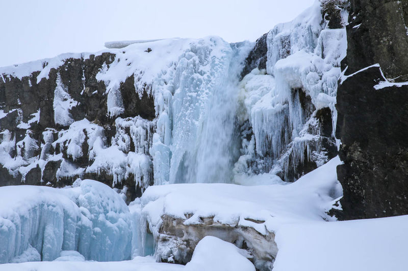 Wodospad Öxarárfoss (Park Narodowy Thingvellir) - Islandia