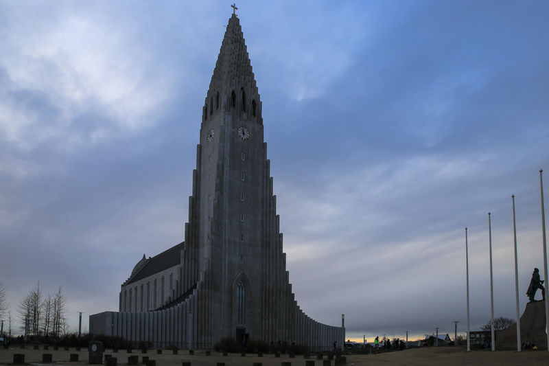 !Kościół Hallgrímskirkja w Reykjaviku