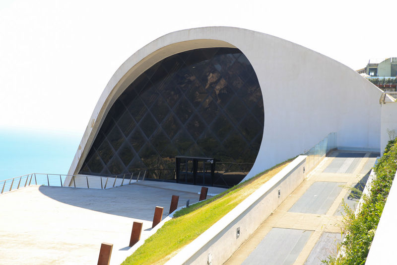Audytorium projektu Oscara Niemeyera w Ravello
