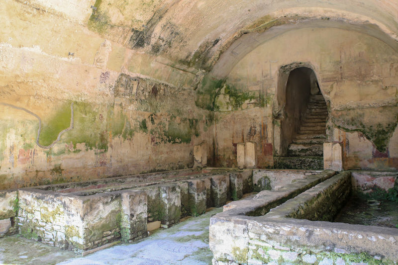 Ruiny rzymskiej willi w Minori - Villa Romana e Antiquarium