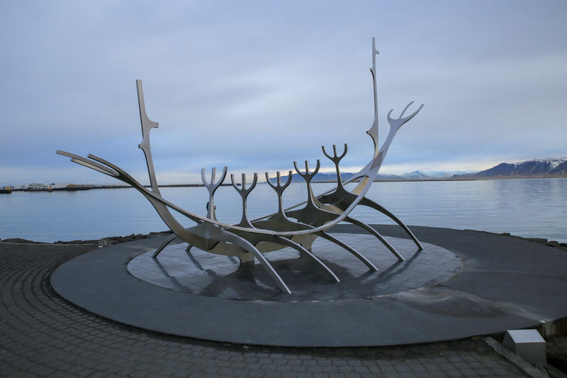 Rzeźba Sun Voyager - Reykjavik