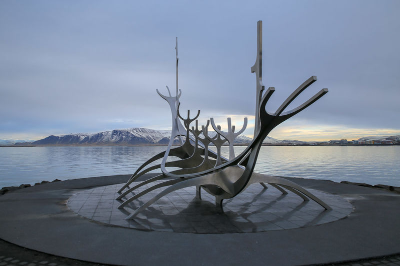 Rzeźba Sun Voyager - Reykjavik
