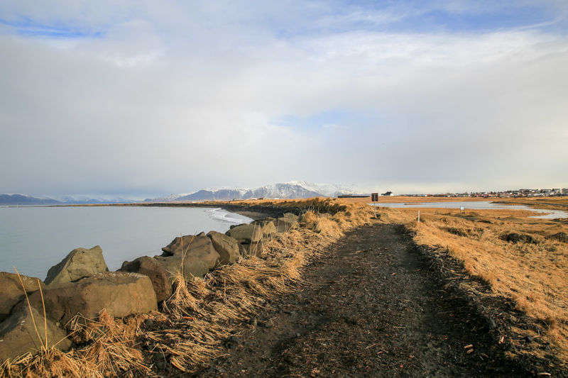 Reykjavik - okolice latarni morskiej Grótta