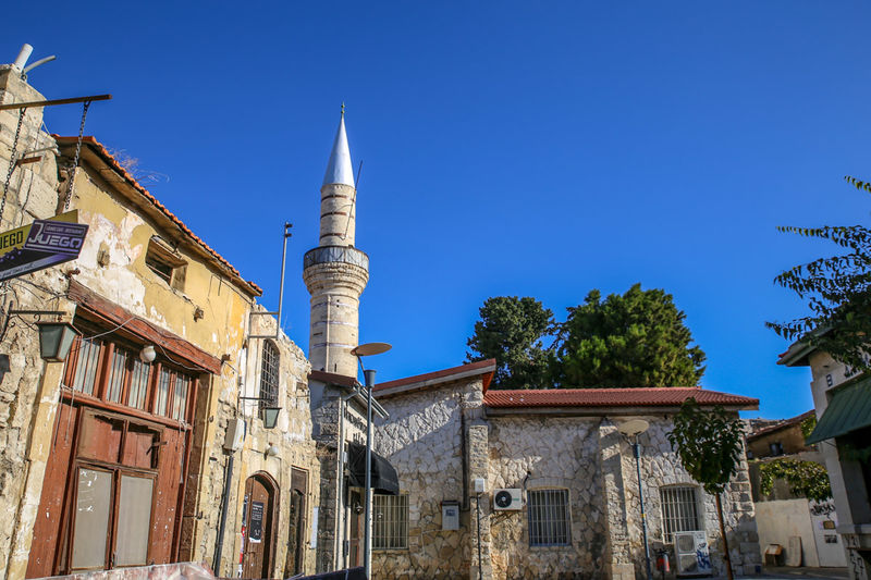 !Widok na minaret Wielkiego Meczetu w Limassol
