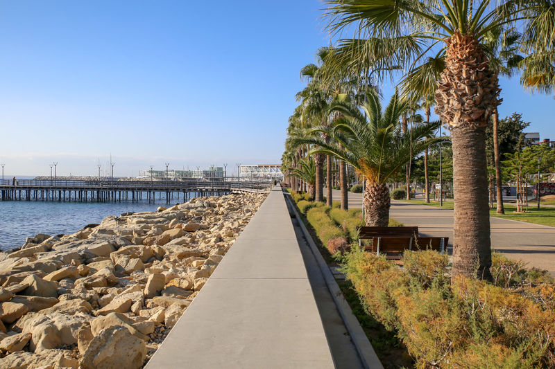 Nadmorska promenada w Limassol