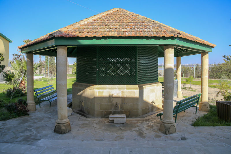 Studnia przy meczecie Hala Sultan Tekke - Larnaka