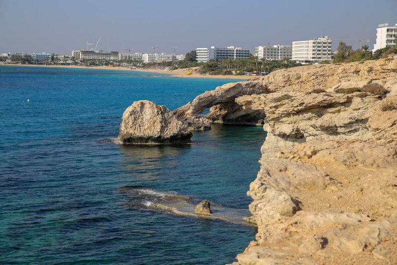 Widok na Most Zakochanych - Ayia Napa