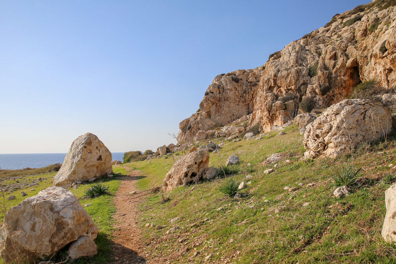 Spacer po Cape Greco - Cypr