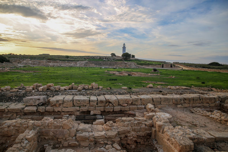 Zwiedzanie stanowiska archeologicznego Nea Pafos
