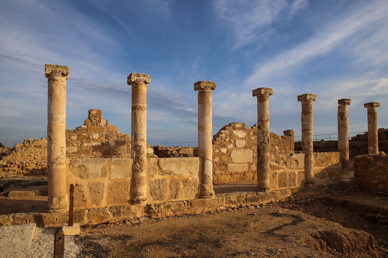 Zwiedzanie Pafos - wizyta w parku archeologicznym