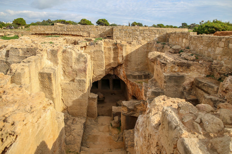 !Groby Królewskie - stanowisko archeologiczne w Pafos