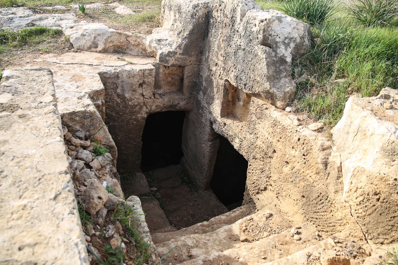 !Groby królewskie - stanowisko archeologiczne w Pafos