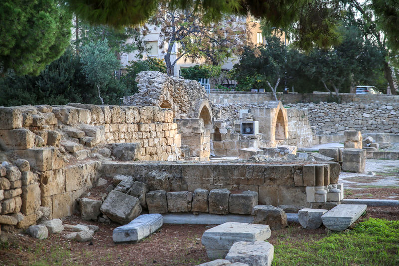 Ruiny wczesnochrześcijańskiej bazyliki Chrysopolitissa - Pafos