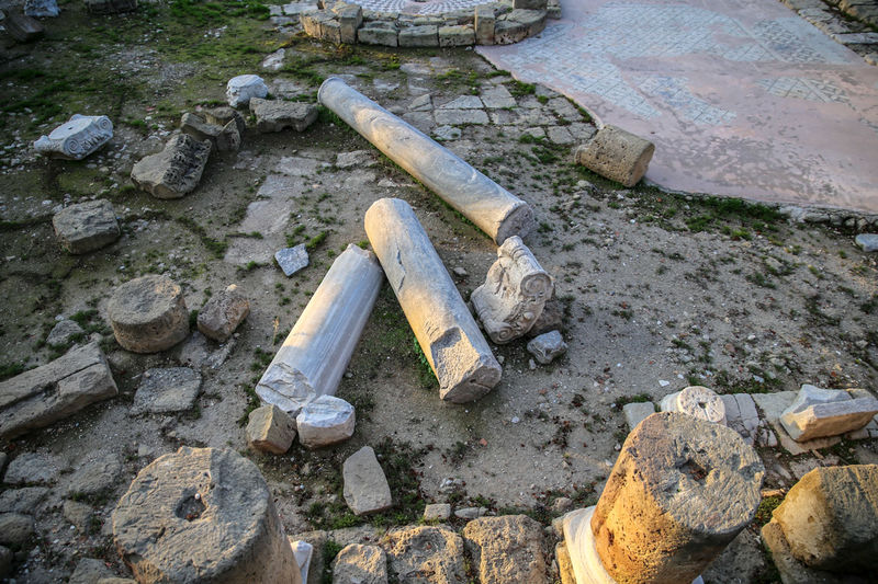 Ruiny wczesnochrześcijańskiej bazyliki Chrysopolitissa - Pafos