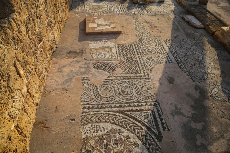 Ruiny wczesnochrześcijańskiej bazyliki Chrysopolitissa - Pafos