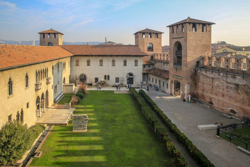 !Zwiedzanie zamku Castelvecchio w Weronie