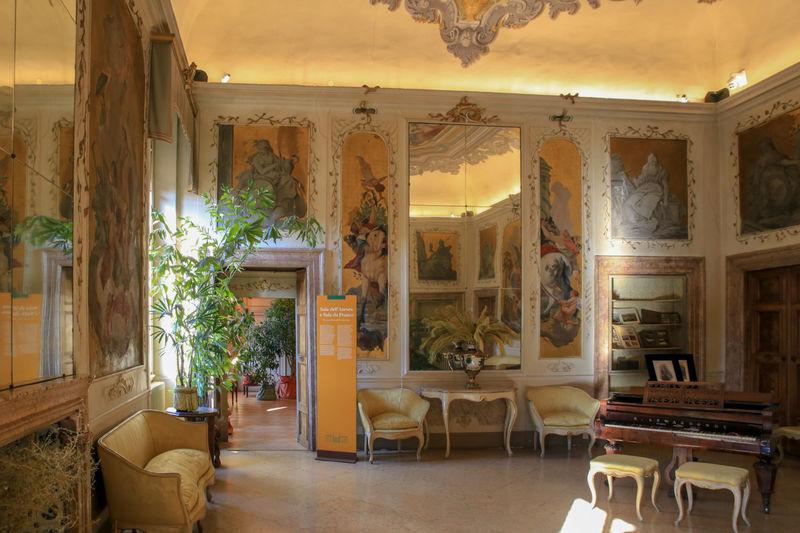 Zwiedzanie pałacu przy renesansowych ogrodach Giardino Giusti - Werona