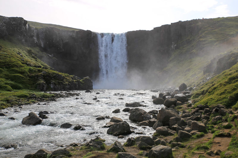 !Wodospad Gufufoss - Islandia