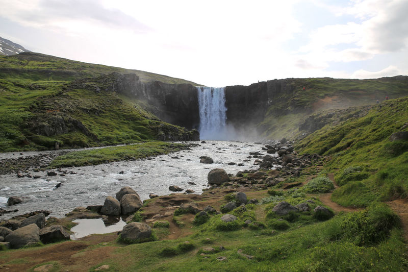 Wodospad Gufufoss - Islandia