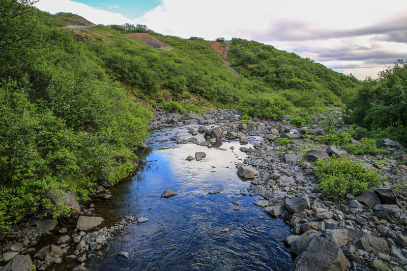 Park Narodowy Vatnajökull - w drodze powrotnej od wodospadu Svartifoss (Islandia)