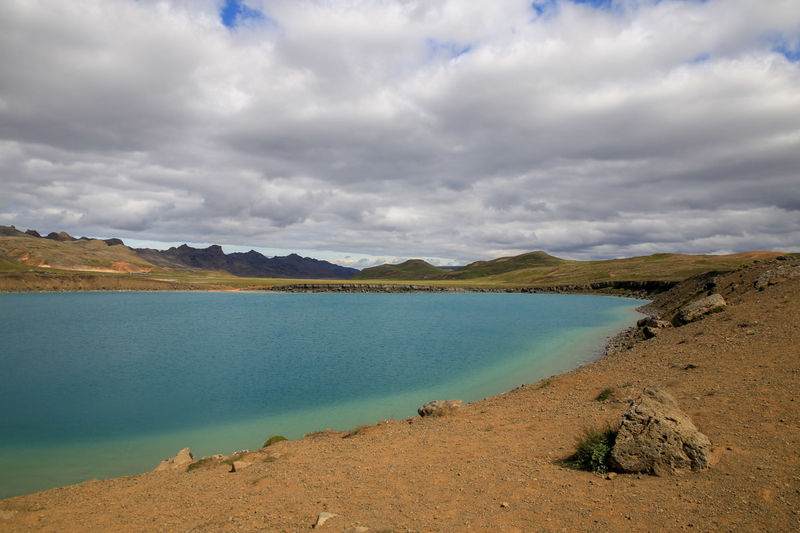 [Jeziorko Grænavatn - Islandia]