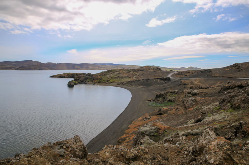 Jezioro Kleifarvatn - Islandia