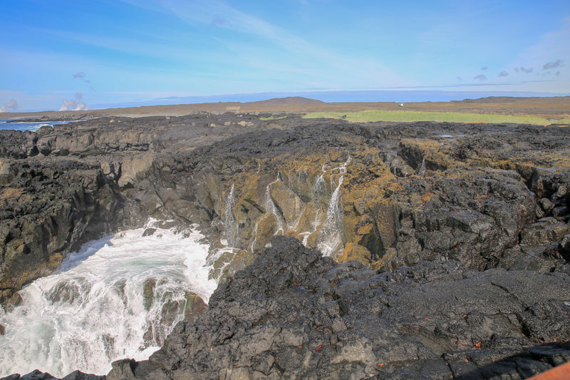 Brimketill - naturalny basen skalny (Islandia)