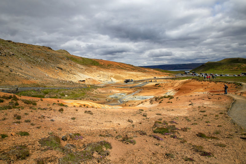 Obszar geotermalny Seltún - Islandia