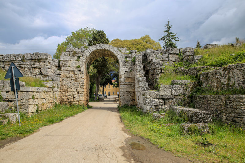 Paestum - Brama Syren (Porta Sirena)