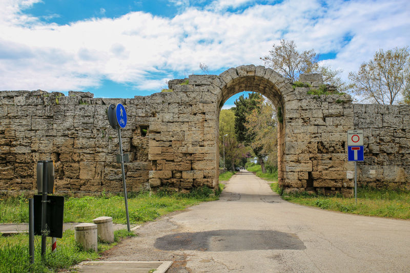 Paestum - Brama Syren (Porta Sirena)