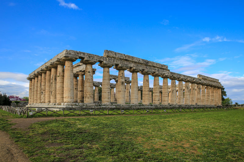 Świątynia Hery - Tempio di Hera - stanowisko archeologiczne Paestum