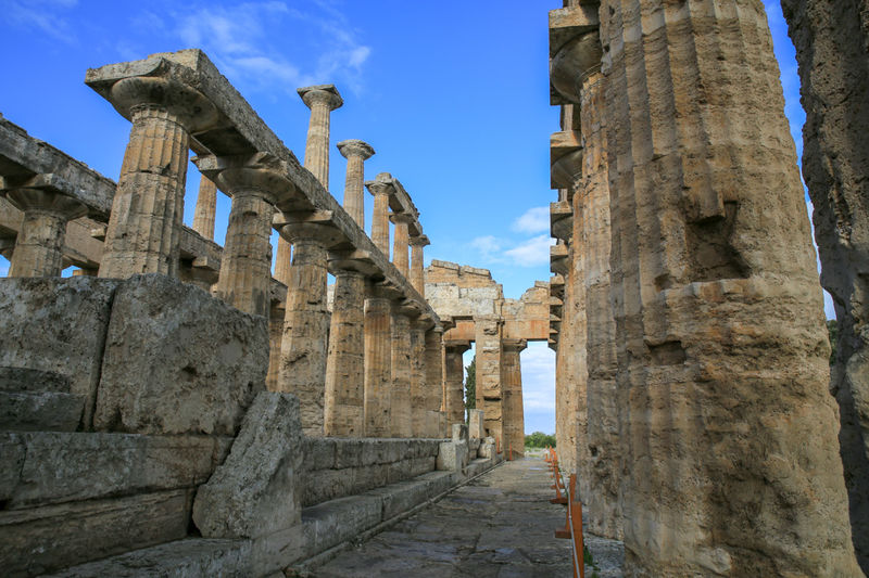 Świątynia Neptuna - Tempio di Nettuno - stanowisko archeologiczne Paestum