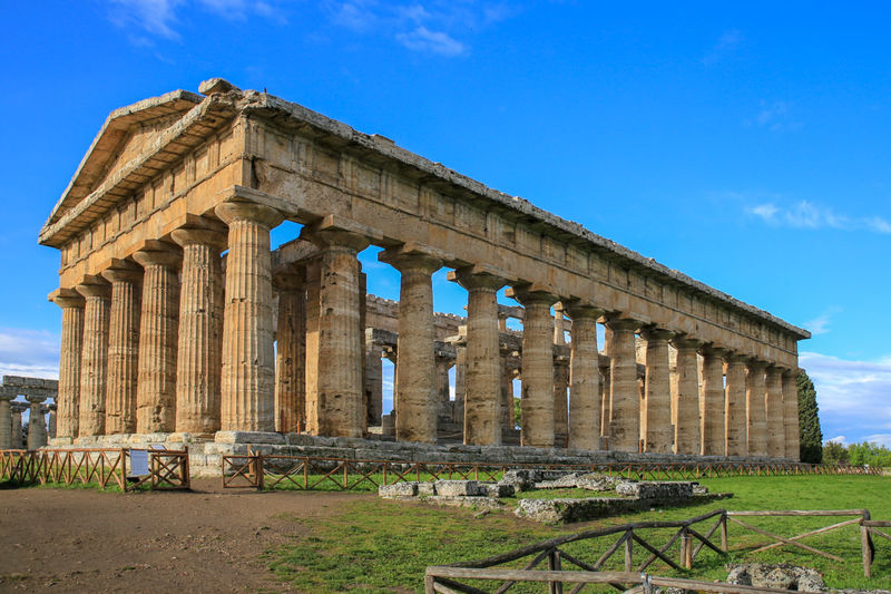 Zabytki Włoch - świątynie Paestum