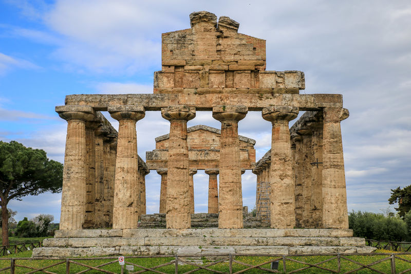!Świątynia Ateny - Tempio di Atena - stanowisko archeologiczne Paestum