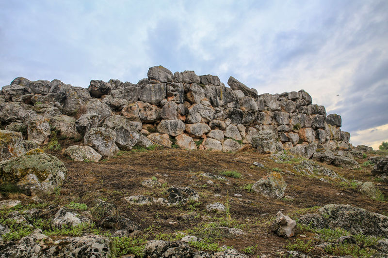 [Tyryns - ruiny mykeńskiej cytadeli (Peloponez, Grecja)]