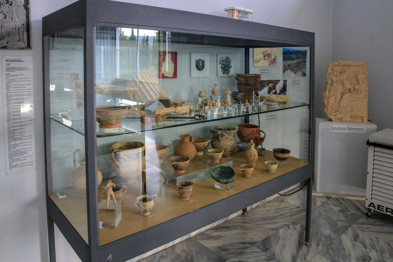 Nemea - muzeum - stanowisko archeologiczne (Peloponez, Grecja)