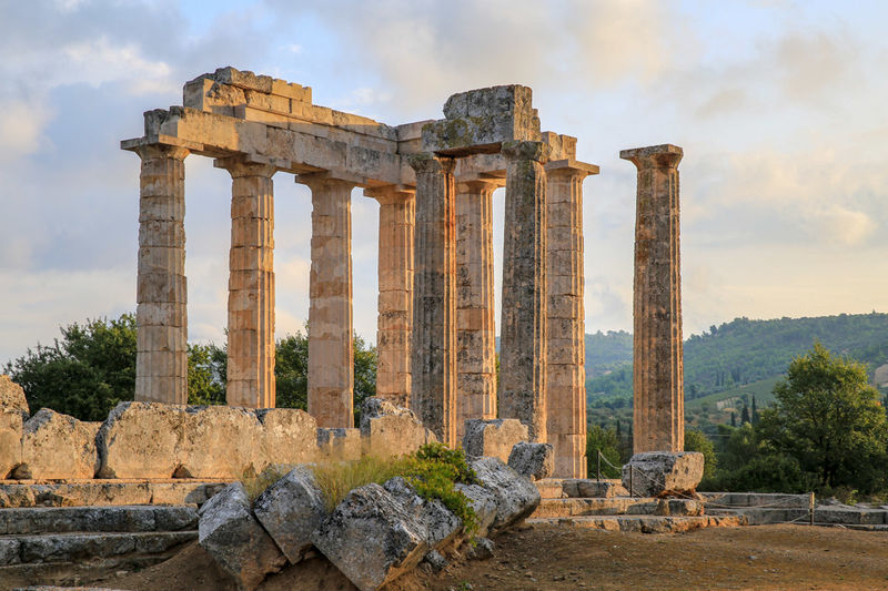 !Nemea - stanowisko archeologiczne - Peloponez, Grecja