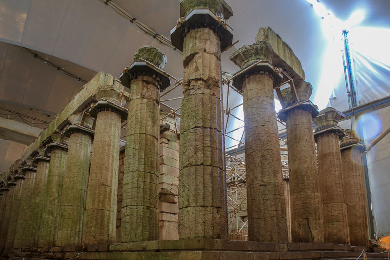 Największe zabytki w Grecji - Świątynia Apollina w Bassaj