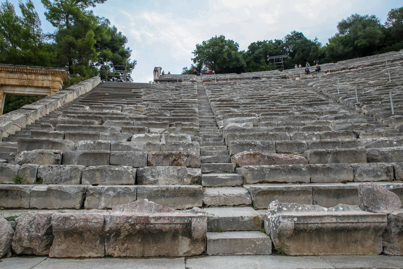 Teatr w Epidauros (Peloponez, Grecja)